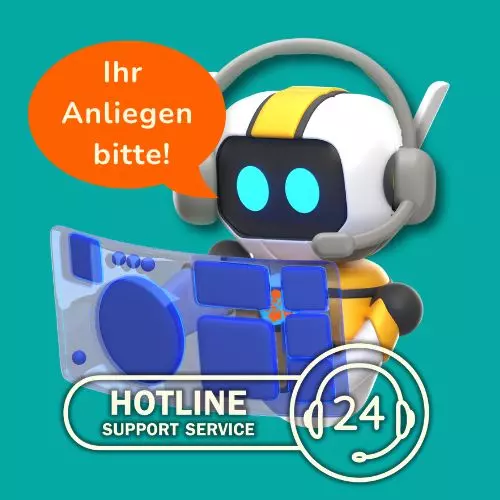 GROENIE Digital Solutions | Ein telefonischer KI-Assistent nimmt das Telefonat entgegen und fragt: "Ihr Anliegen bitte"