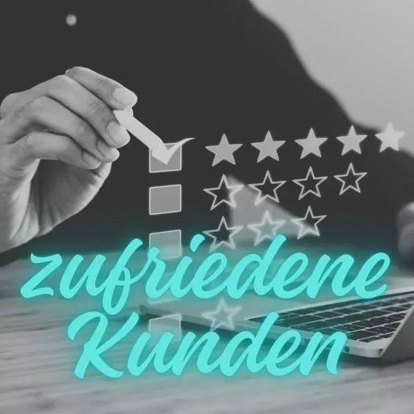 GROENIE Digital Solutions | Ein zufriedener Kunde gibt eine 5-Sterne-Bewertung